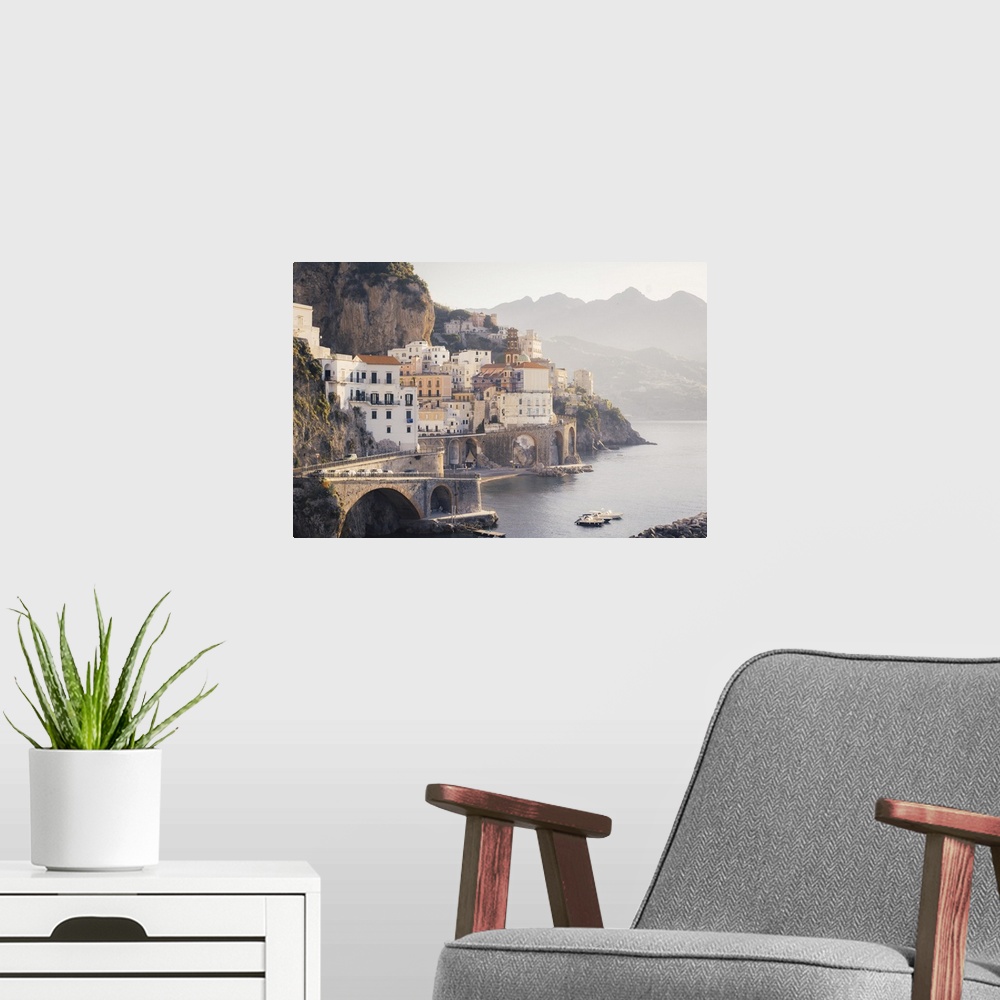 A modern room featuring Amalfi, Amalfi Coast, Campania, Italy