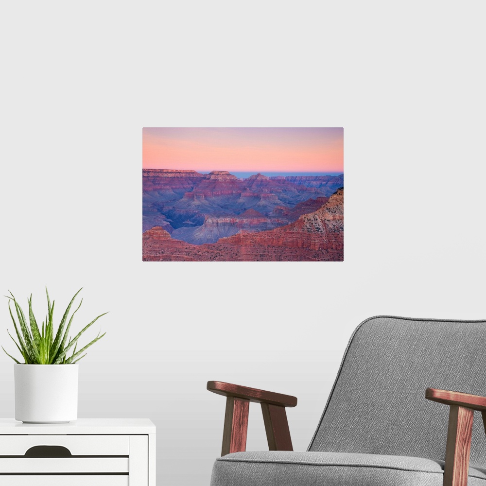 A modern room featuring USA, Arizona, Grand Canyon, from Mather Point