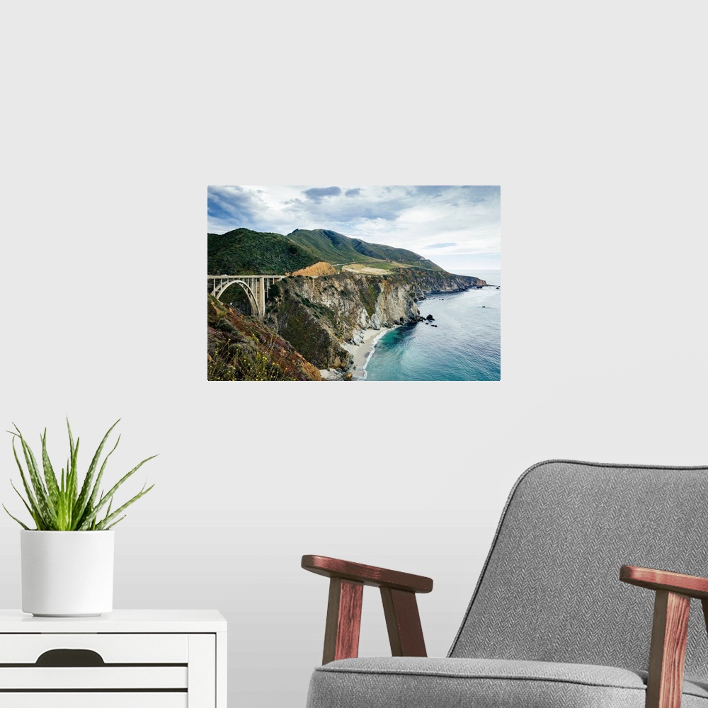 A modern room featuring Brixby Bridge and Great Ocean Road, California, USA