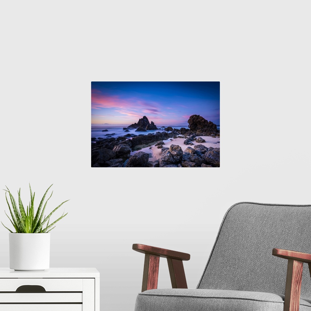 A modern room featuring Camel Rock. Bermagui, South East, New South Wales, Australia