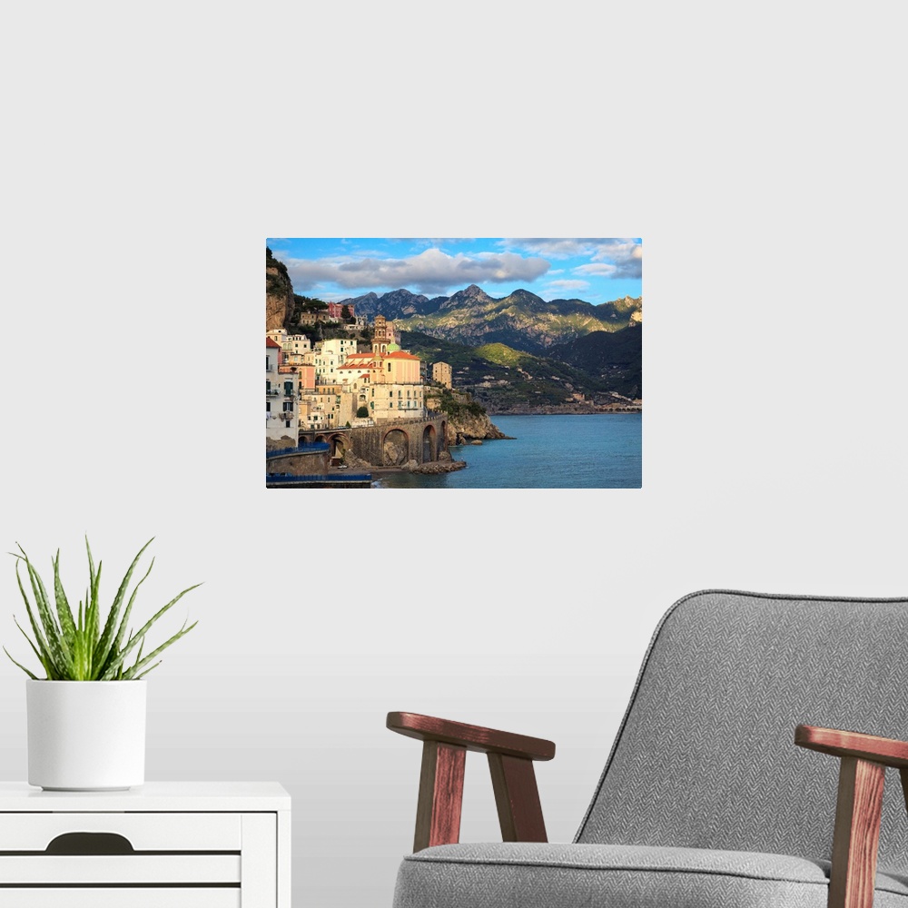 A modern room featuring Italy, Amalfi Coast, Atrani