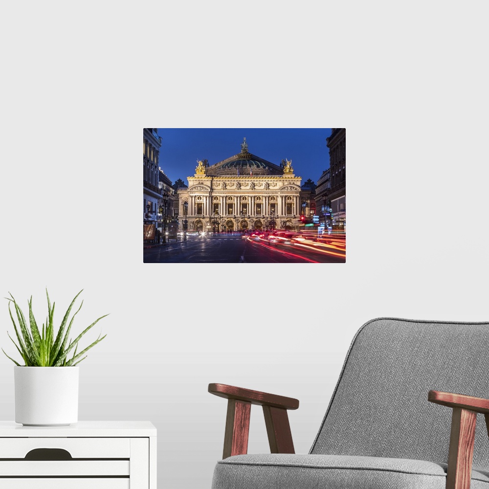 A modern room featuring Palais Garner/Opera Garnier, Paris, France