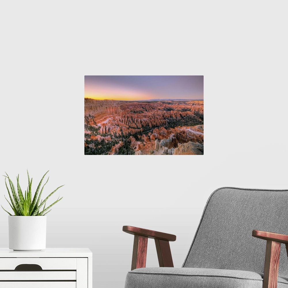 A modern room featuring USA, Utah, Bryce Canyon National Park
