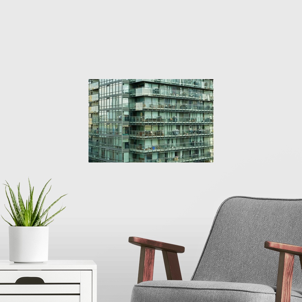 A modern room featuring Canada, Ontario, Toronto: apartment buildings