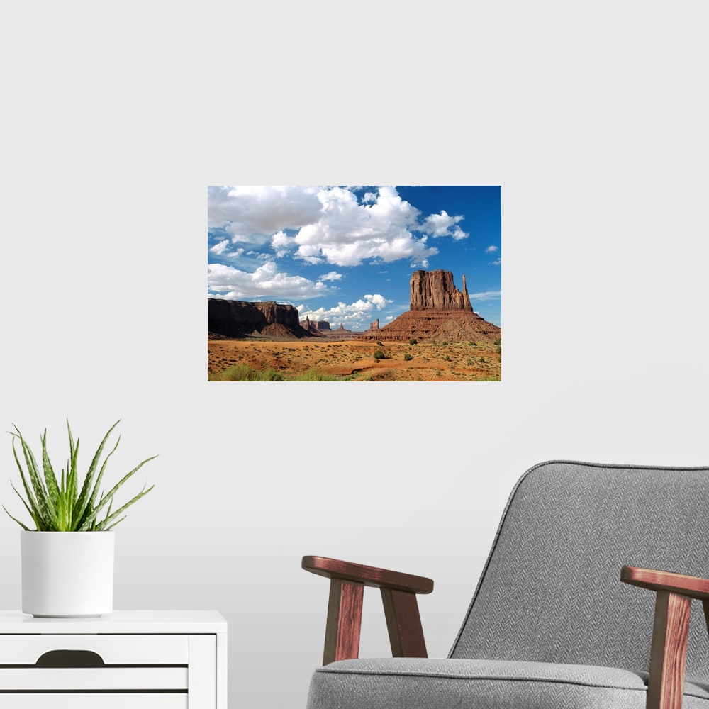 A modern room featuring Landscape view, Monument Valley Navajo Tribal Park, Arizona