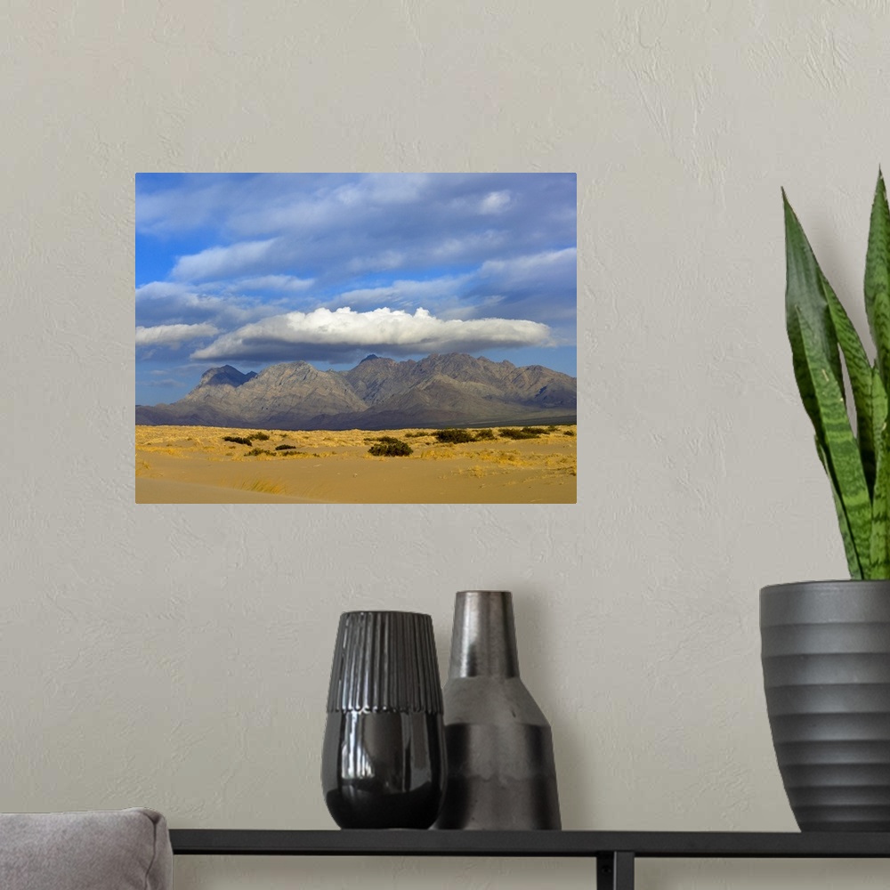 A modern room featuring Providence Mountains, Kelso Dunes, Mojave National Preserve, California