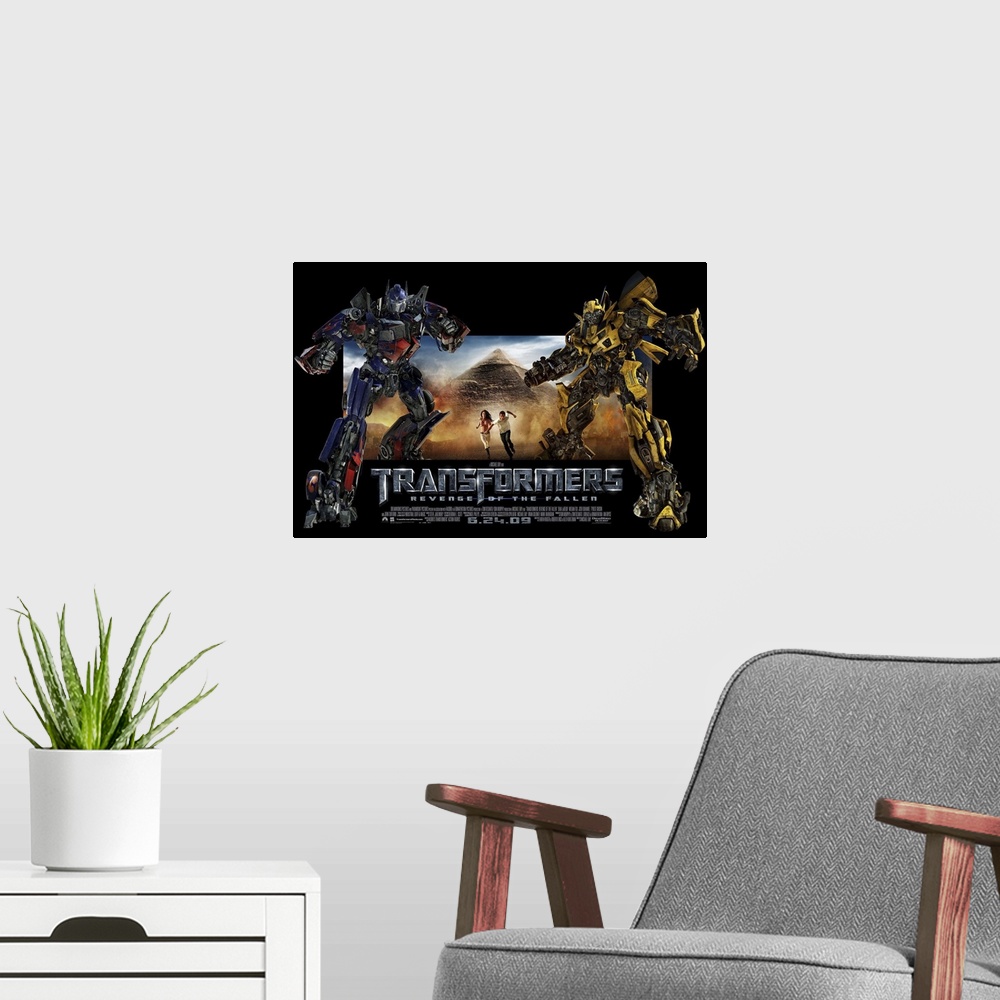 A modern room featuring Transformers 2: Revenge of the Fallen (2009)