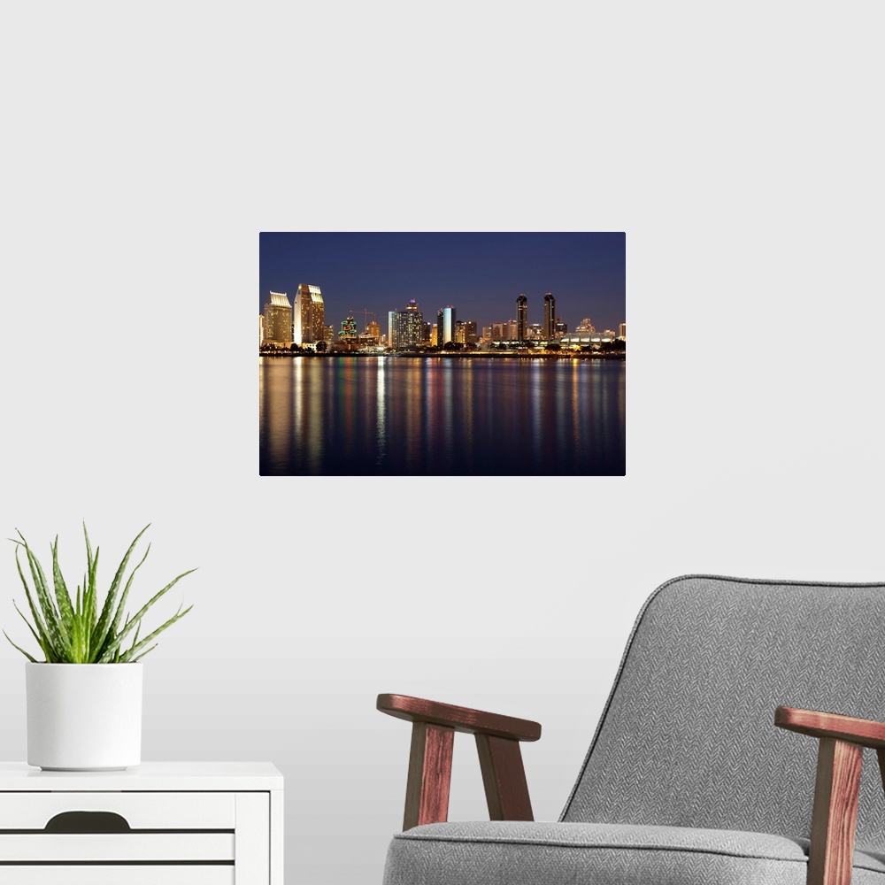 A modern room featuring Buildings at the waterfront, San Diego, California