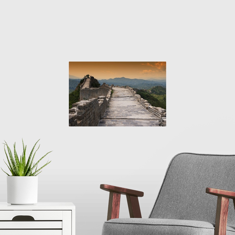 A modern room featuring Great Wall of China, China 10MKm2 Collection.