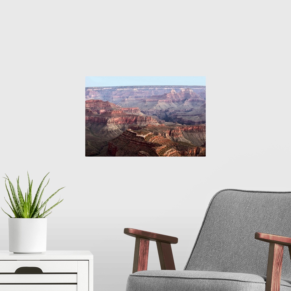 A modern room featuring View of canyon from Grandview Point in Grand Canyon National Park, Arizona.