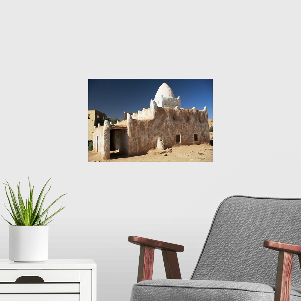 A modern room featuring Ancient holy shrine, Tinerhir, Morocco, North Africa, Africa