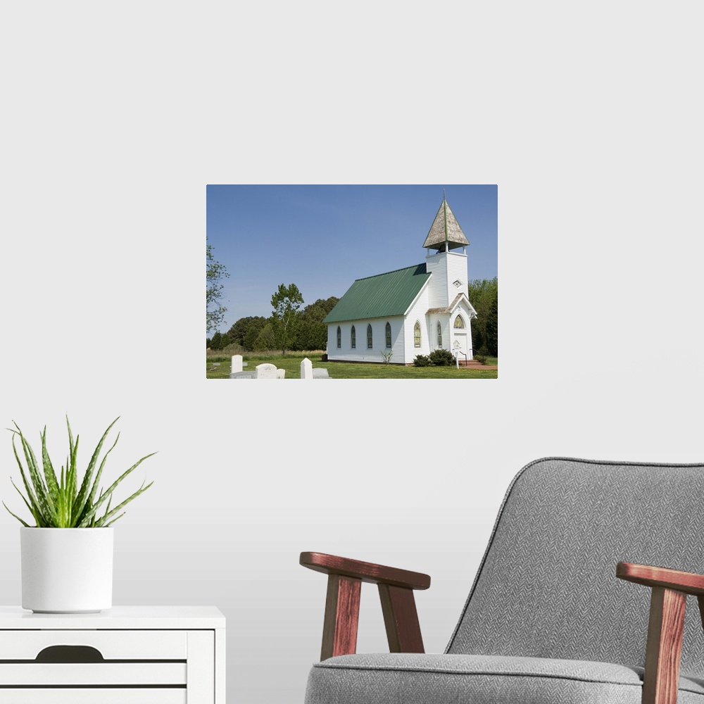 A modern room featuring Church, Tilghman Island, Talbot County, Maryland
