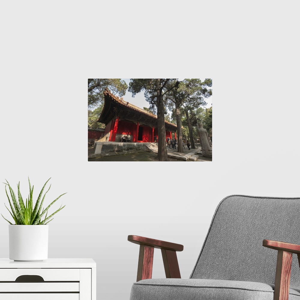 A modern room featuring Confucius Forest and Cemetery, Qufu, Shandong province, China