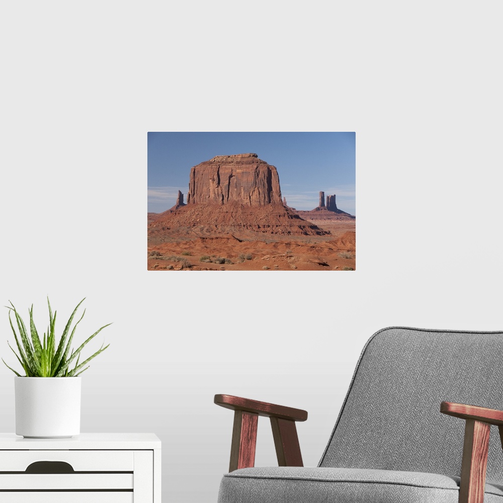 A modern room featuring Monument Valley Navajo Tribal Park, Utah, USA