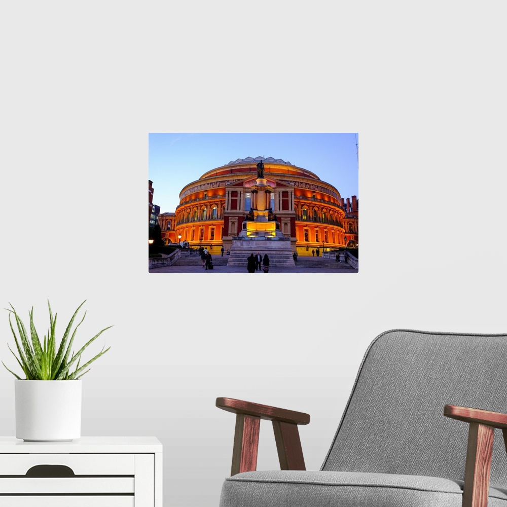 A modern room featuring Royal Albert Hall, Kensington, London, England