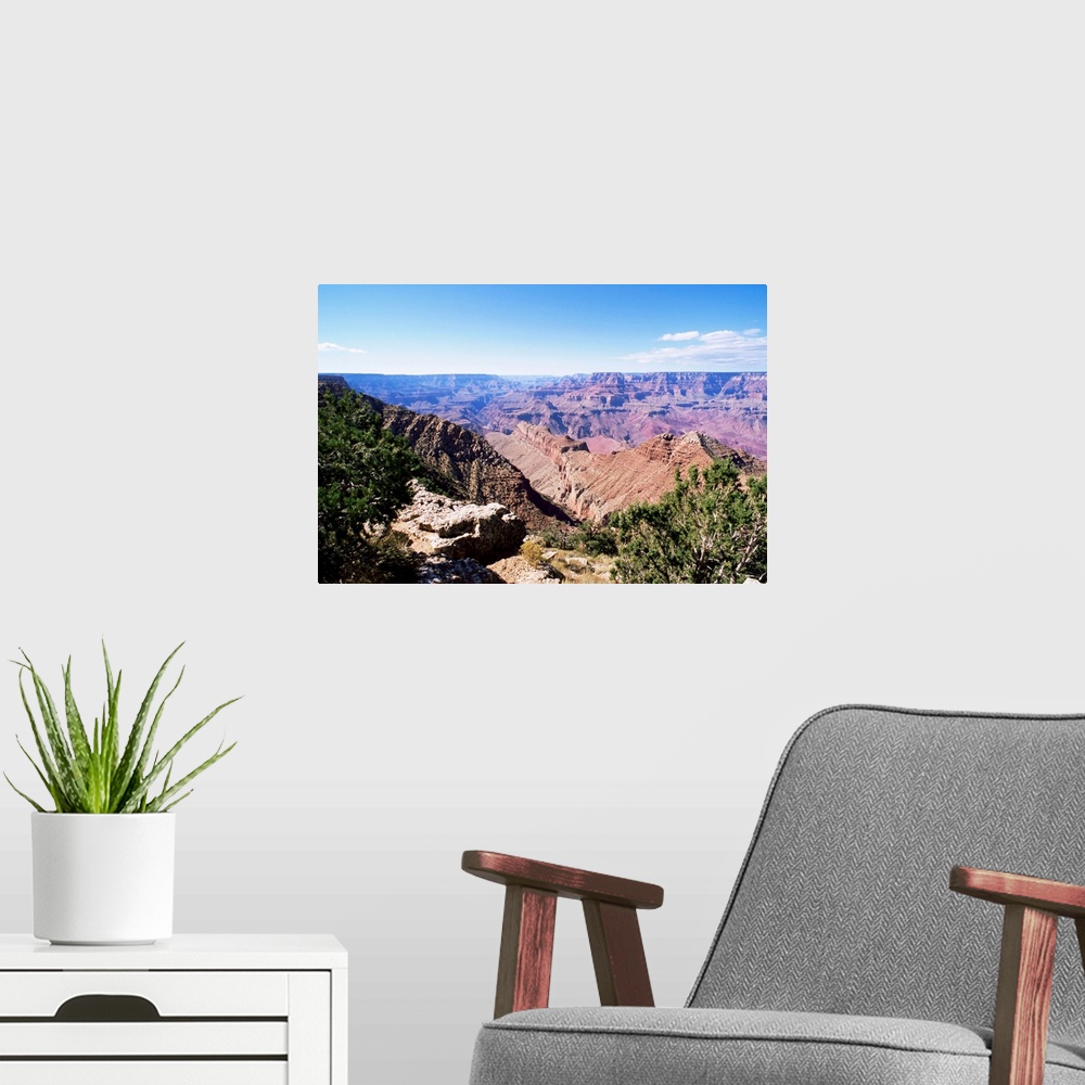 A modern room featuring South Rim, Grand Canyon, Arizona