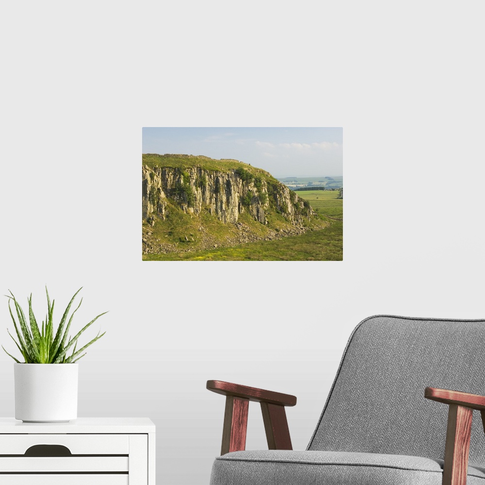 A modern room featuring Steel Crags, Hadrian's Wall, Northumberland, England