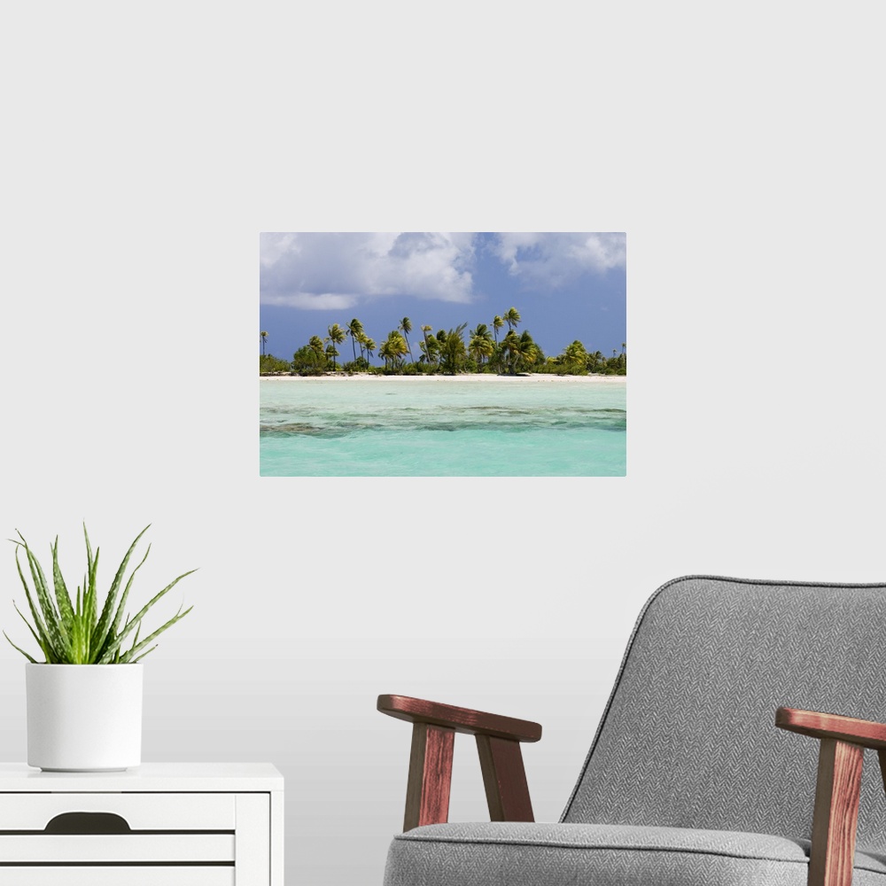 A modern room featuring Tikehau, Tuamotu Archipelago, French Polynesia, Pacific Islands