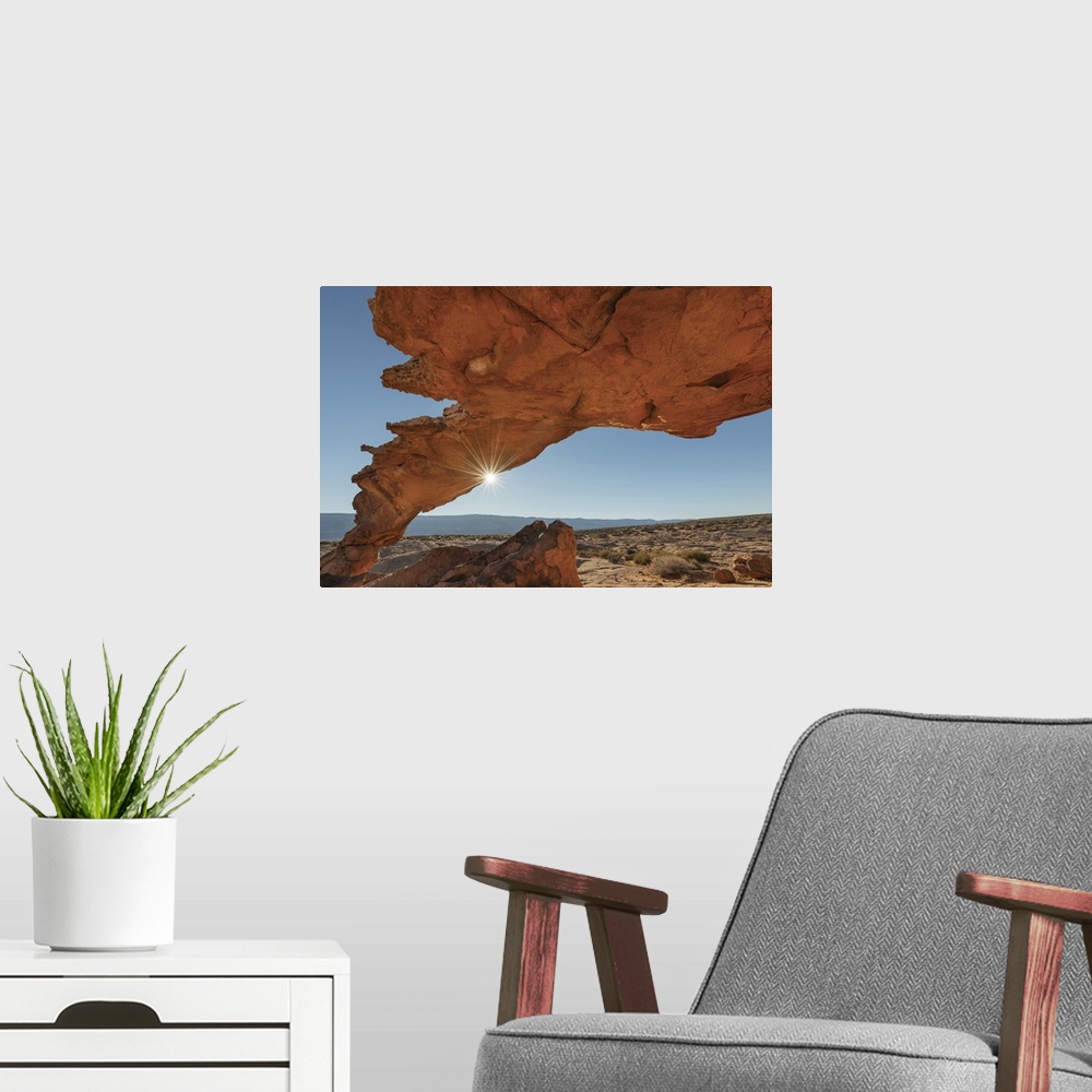A modern room featuring Sunset Arch, Grand Staircase-Escalante National Monument Utah