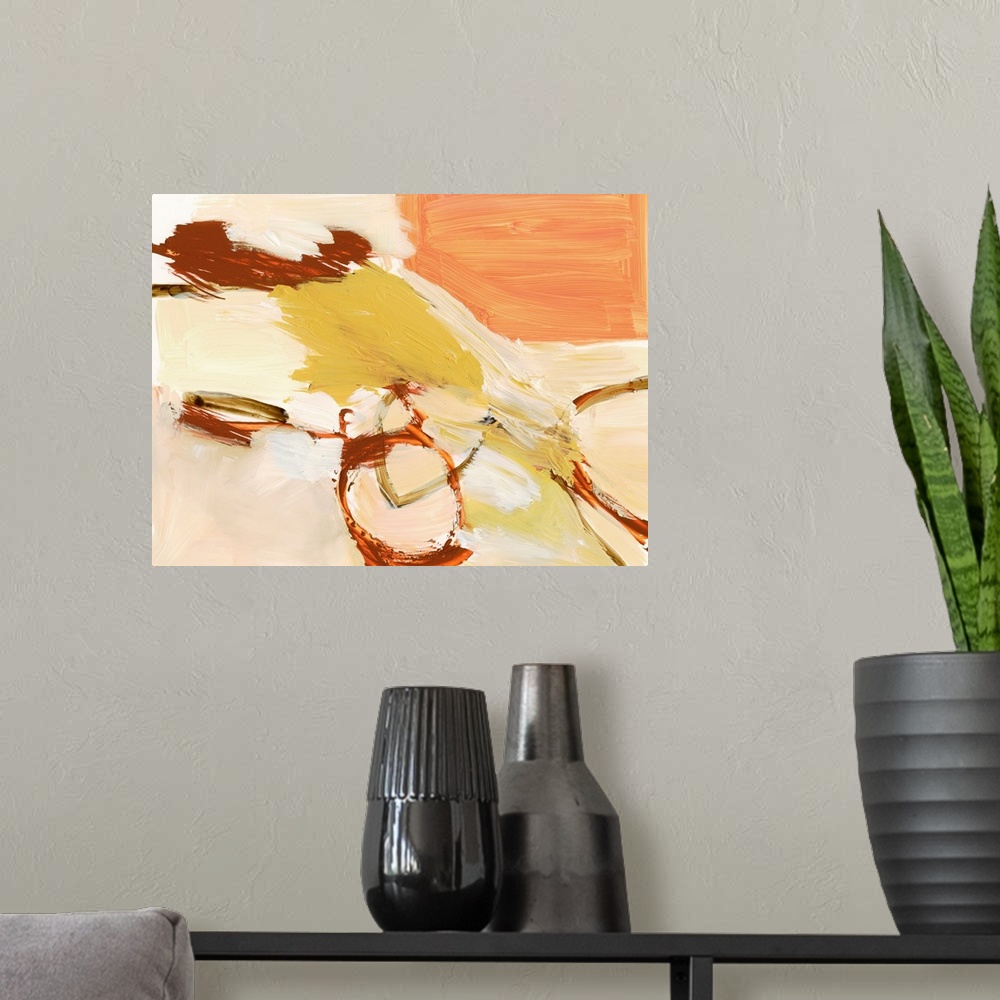 A modern room featuring Saffron & Sienna I