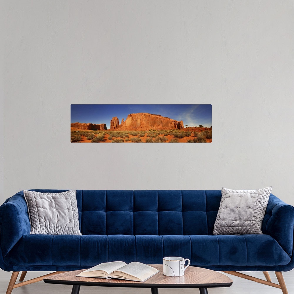 A modern room featuring Panoramic view in Monument Valley, Navajo Nation, Arizona.