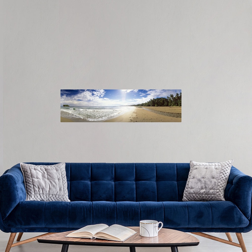 A modern room featuring Clouds over the sea, Limon, Puerto Viejo, Cahuita, Costa Rica
