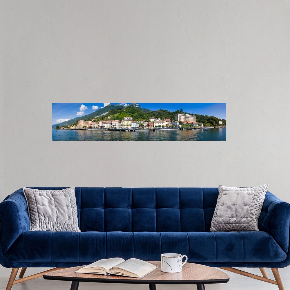 A modern room featuring Town at the waterfront Tremezzo Lake Como Como Lombardy Italy