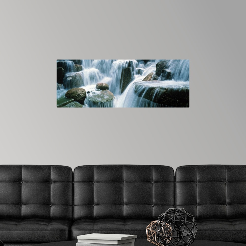 A modern room featuring Waterfall Temecula CA