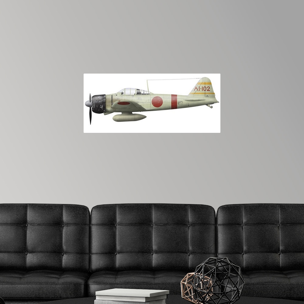 A modern room featuring Military Aircraft