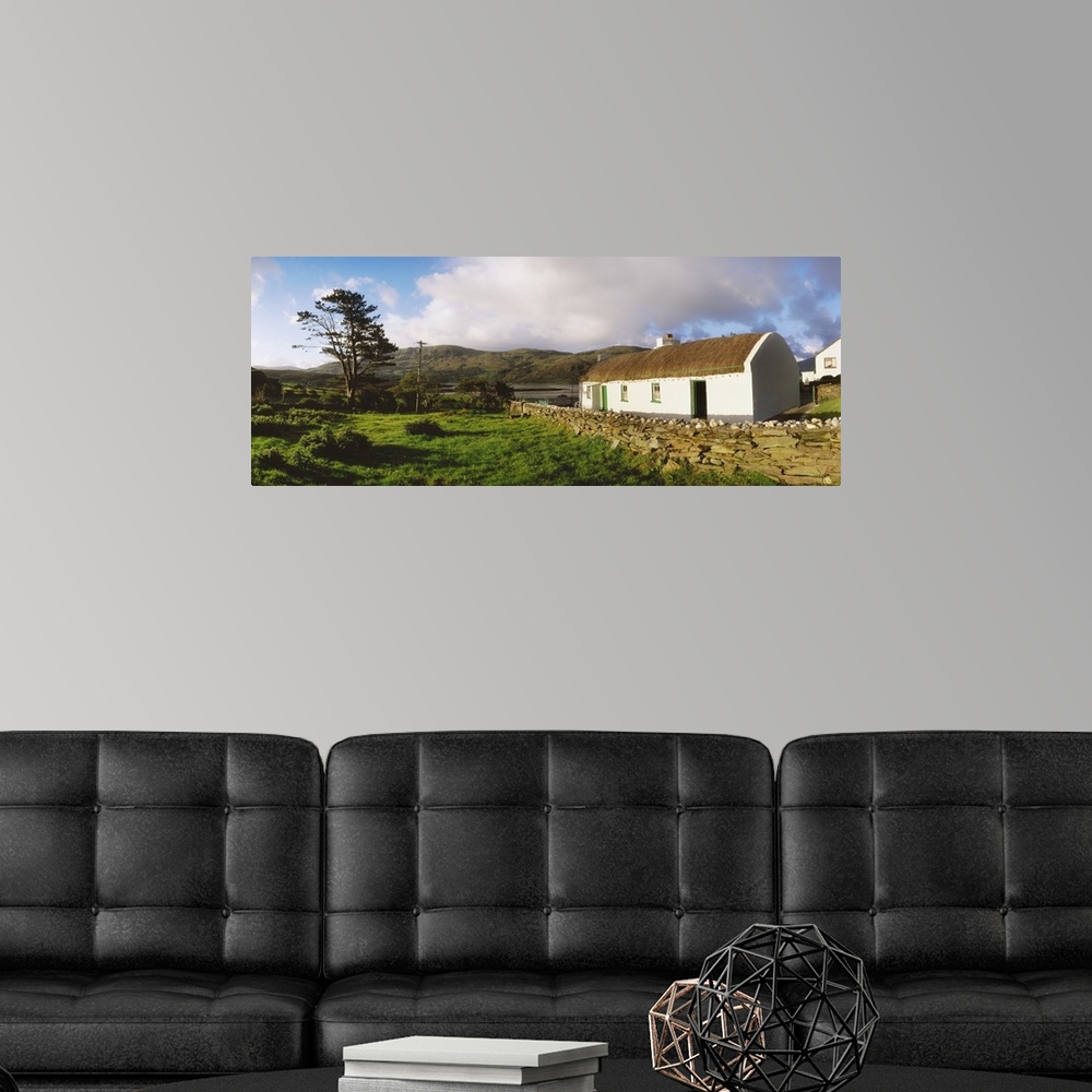 A modern room featuring Traditional Cottage, Near Lough Rus Point, Ardara, Co Donegal, Ireland