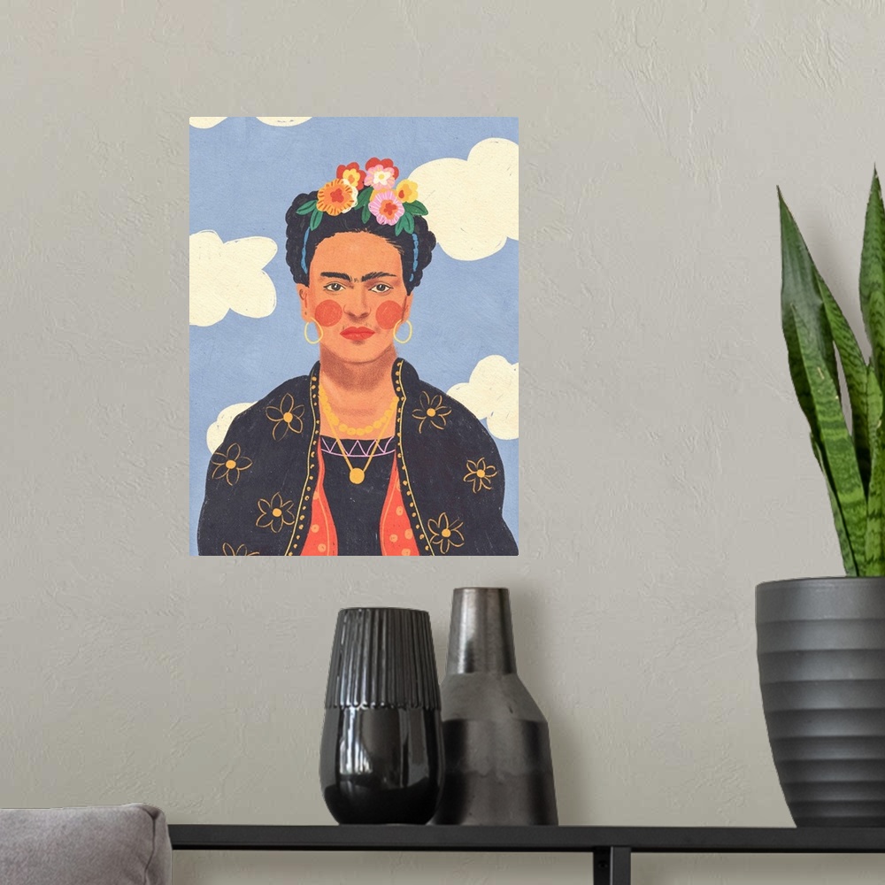A modern room featuring Frida 2