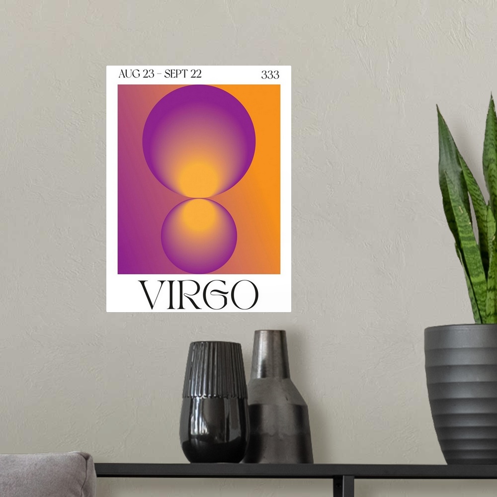 A modern room featuring Virgo