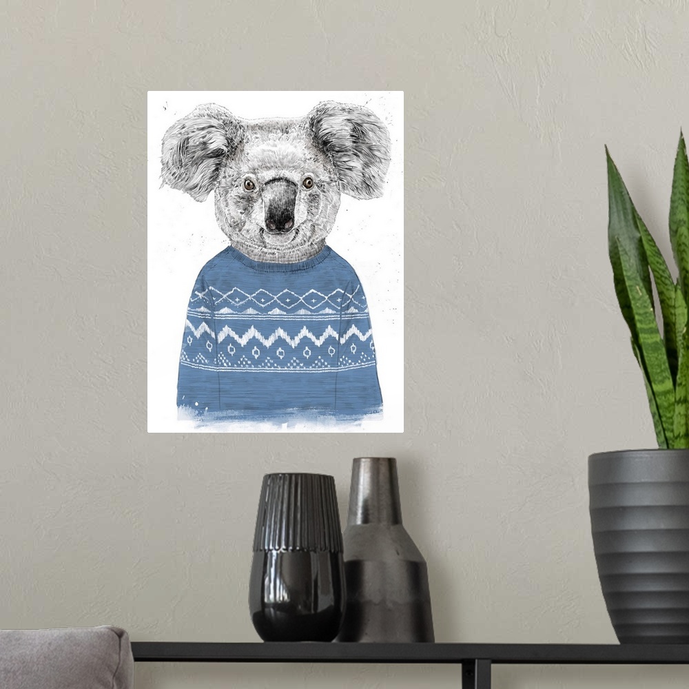 A modern room featuring Winter Koala