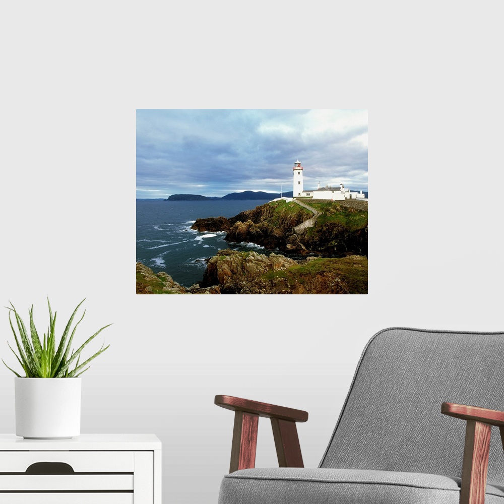 A modern room featuring Fanad Head Lighthouse, Co Donegal, Ireland