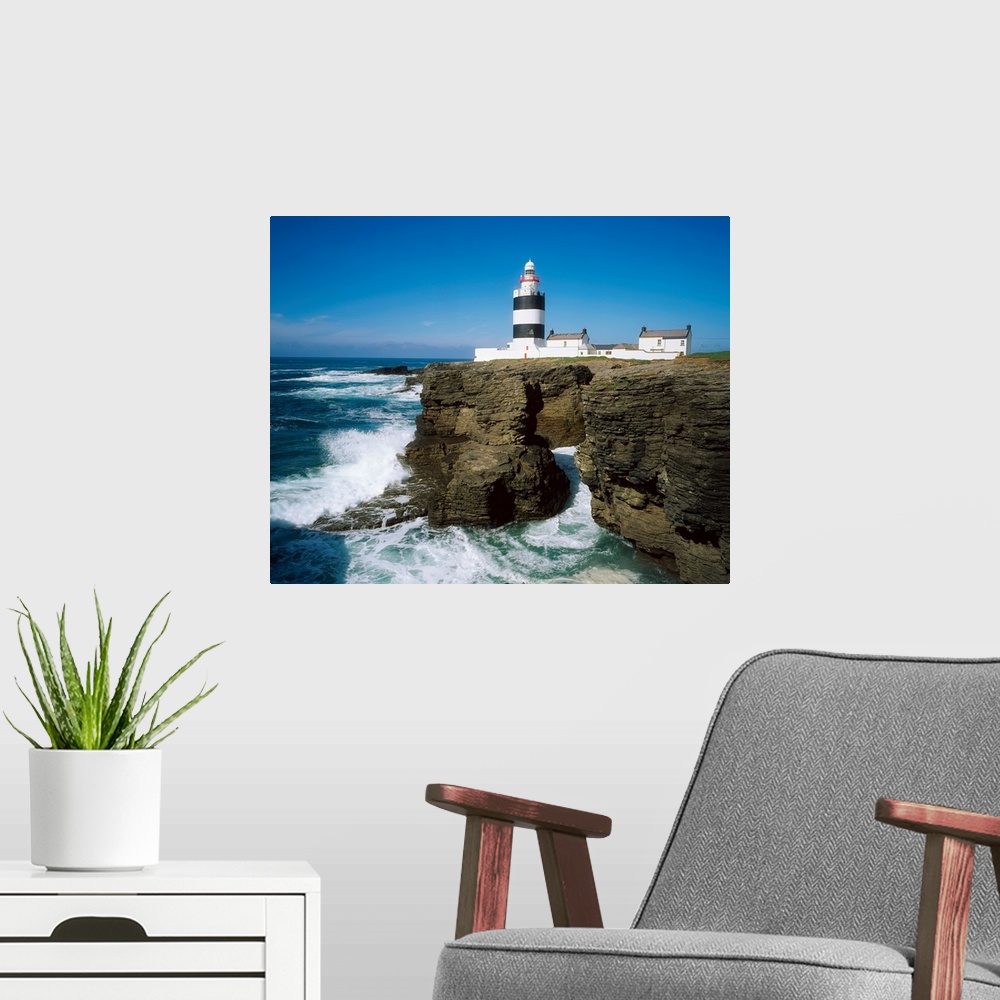A modern room featuring Hook Head Lighthouse, County Wexford, Ireland