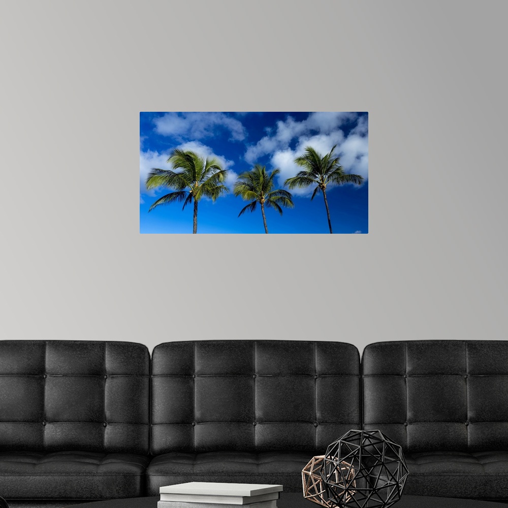 A modern room featuring Kamaole One and Two beaches, Kamaole Beach Park; Kihei, Maui, Hawaii, United States of America