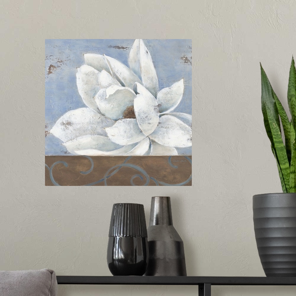 A modern room featuring Magnolia and Ice II