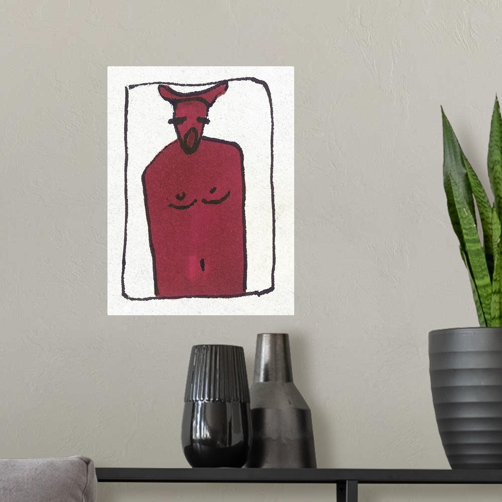A modern room featuring Devil