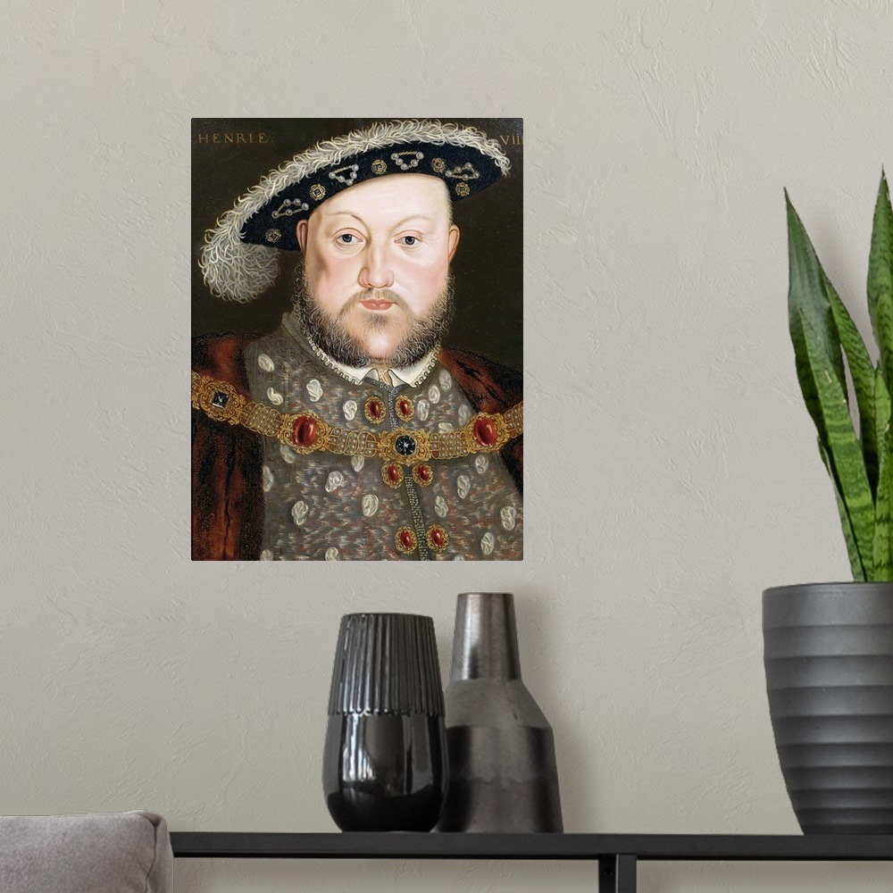 A modern room featuring Henry VIII (1491-1547), 1600