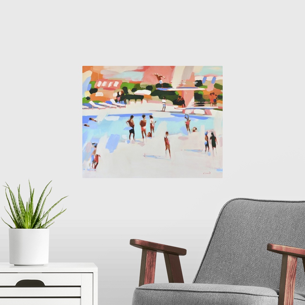 A modern room featuring Resort Life 2, 2021