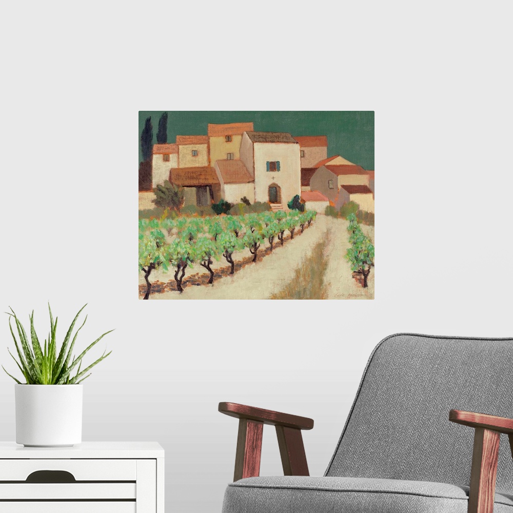 A modern room featuring Vineyard, Provence