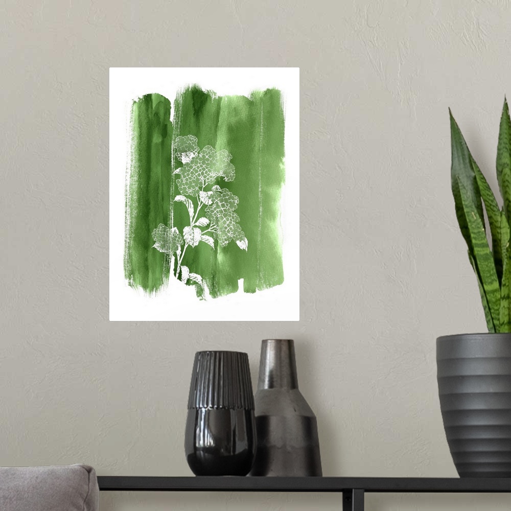 A modern room featuring Watercolor Splash 3
