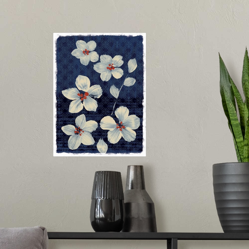 A modern room featuring An elegant and striking floral display that will work in any room.