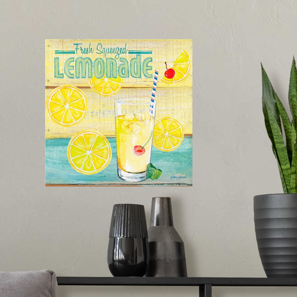 A modern room featuring Retro take on summer treats!