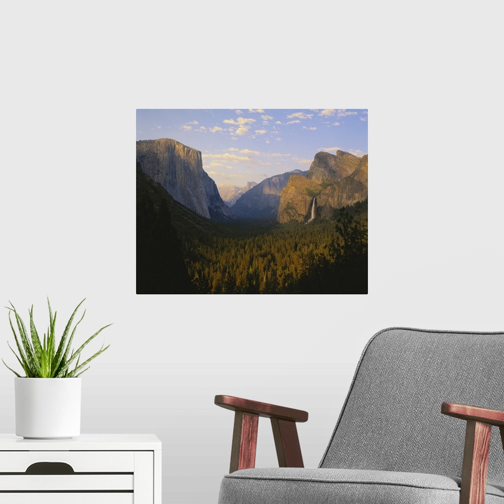 A modern room featuring California, Yosemite National Park, Yosemite Valley and Bridalveil falls