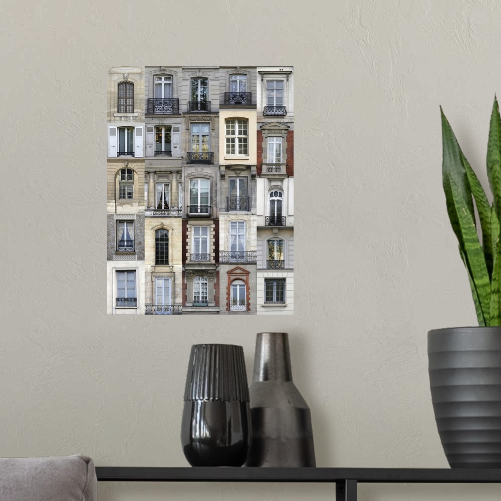 A modern room featuring Paris Windows