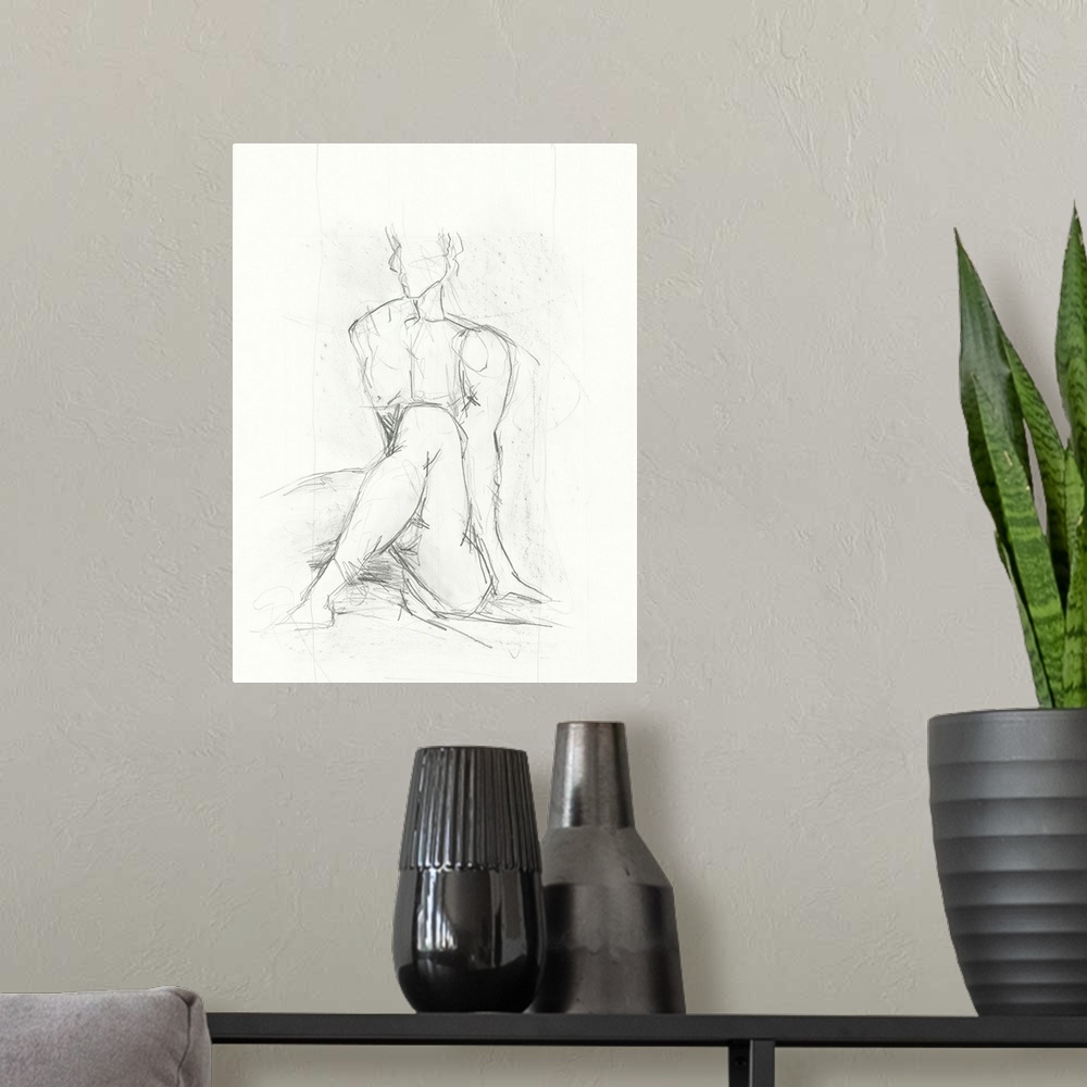 A modern room featuring Nude #65