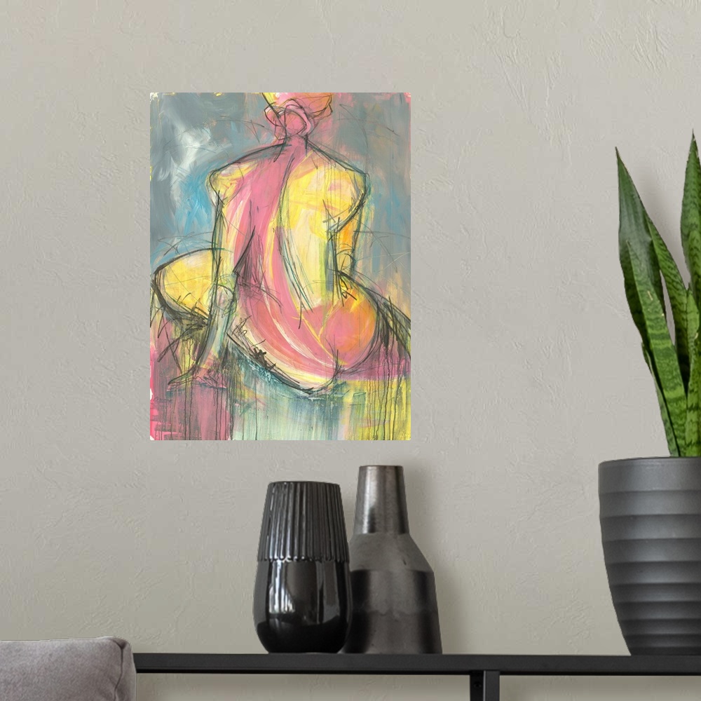 A modern room featuring Nude #67