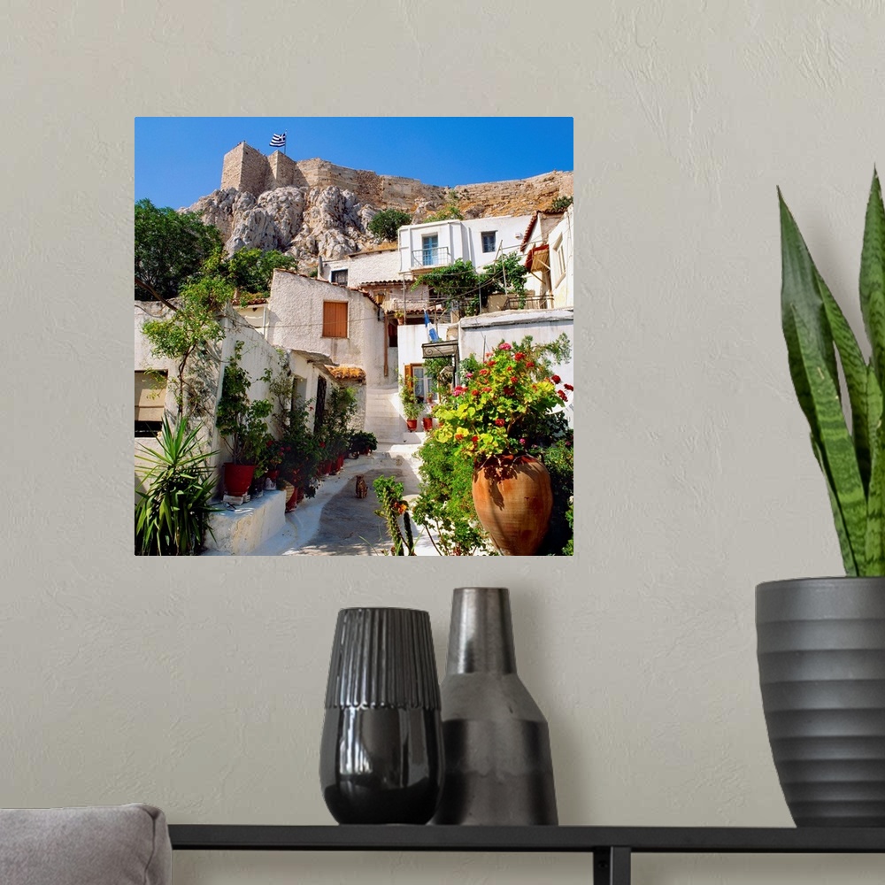A modern room featuring Greece, Athens, Stratonos Street and Acropolis
