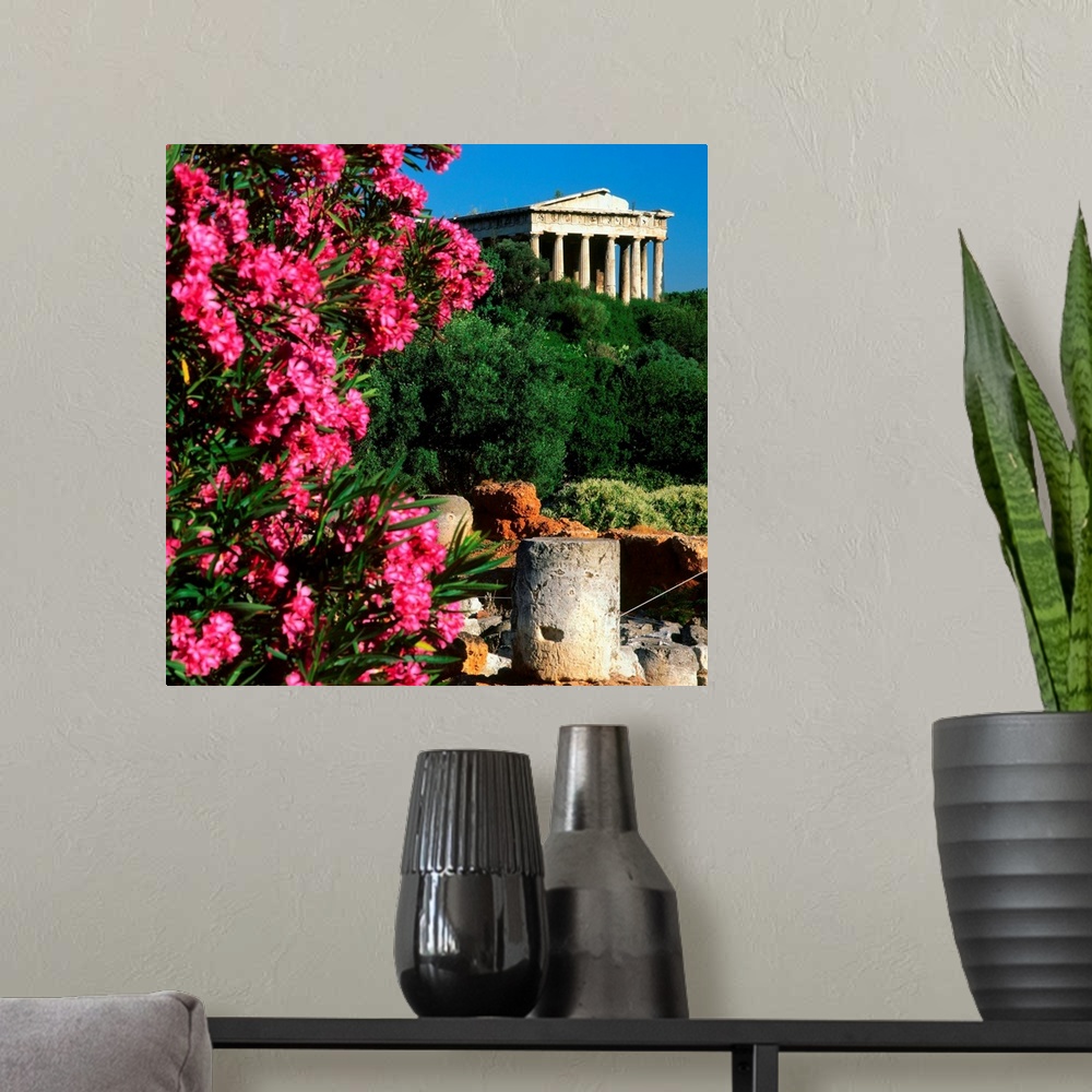 A modern room featuring Greece, Athens, Temple of Hephaestus